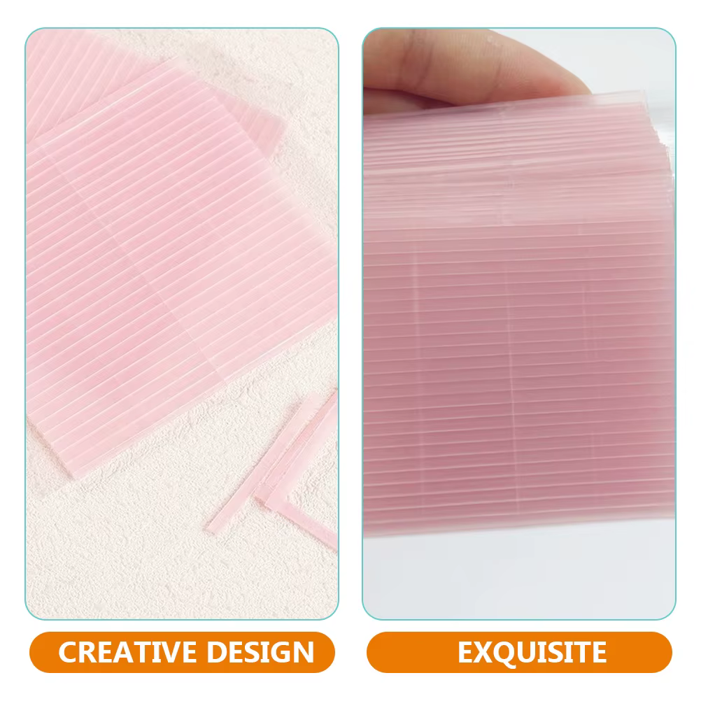 Bandes de fibres invisibles pour Double paupière, 6 feuilles, adhésifs Premium, pour façonner les ye