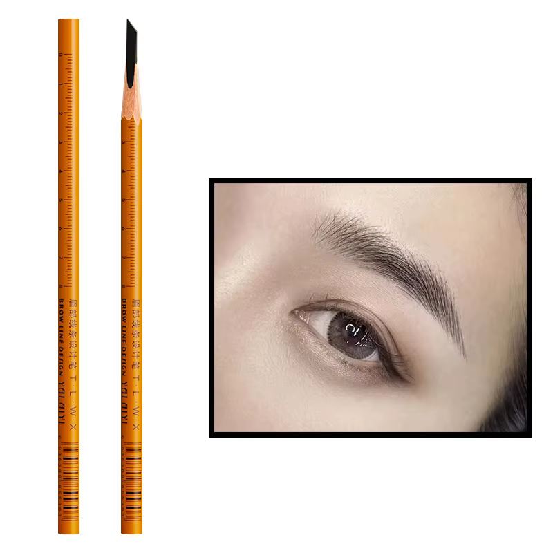 EyebloggPays l-Crayon de tatouage longue durée, stylo en bois imperméable, ShadelCosmetics, teinte n
