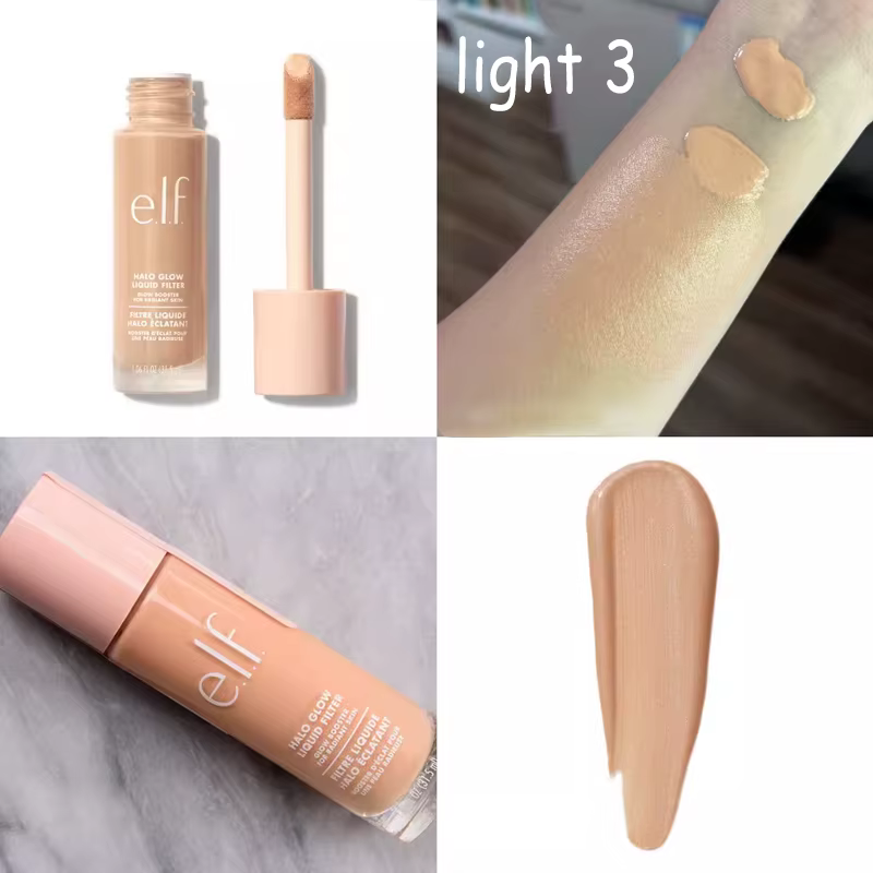 Offre à durée limitée Elf : Fond de teint illuminateur 4 couleurs, best-seller, résistant à l'oxydat