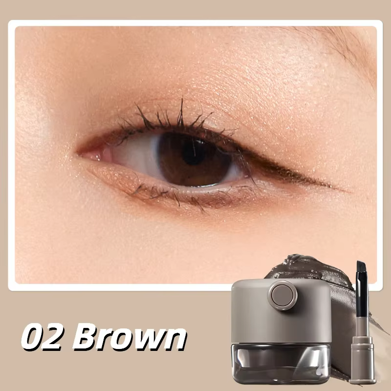 Judydoll coussin Eyeliner Gel noir marron Eyeliner stylo imperméable résistant aux taches longue dur