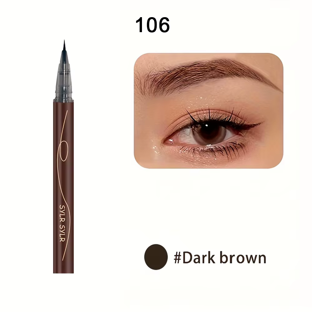 Crayon à sourcils ultra-fin, imperméable, professionnel, résistant à la sueur, liquide, eye-liner, d