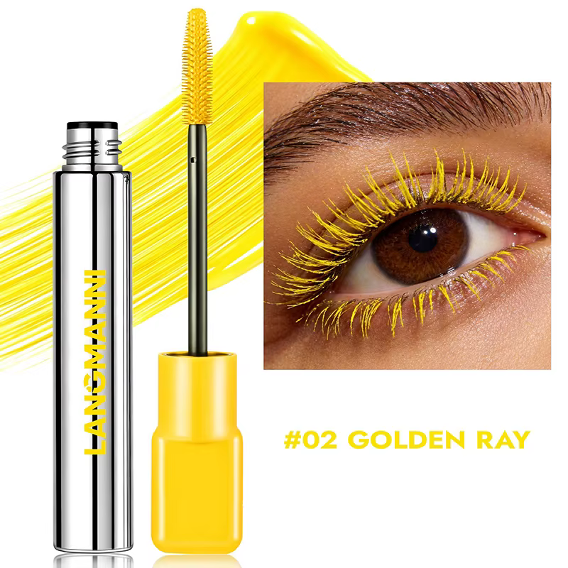 Mascara rose 8 couleurs, effet volume et recourbant, waterproof, pour cils naturels longue durée, ma