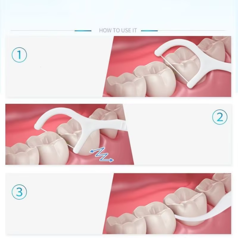 Cure-dents jetables, 100 à 1000 pièces, brosses interdentaires, paquet de soins d'hygiène buccale po