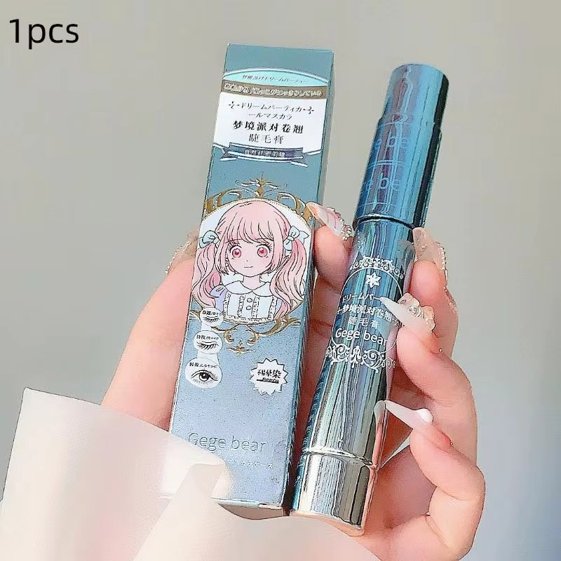 Gege bear Mascara cils imperméable longue durée Extension cils allongeant Curling Mascara noir cils 
