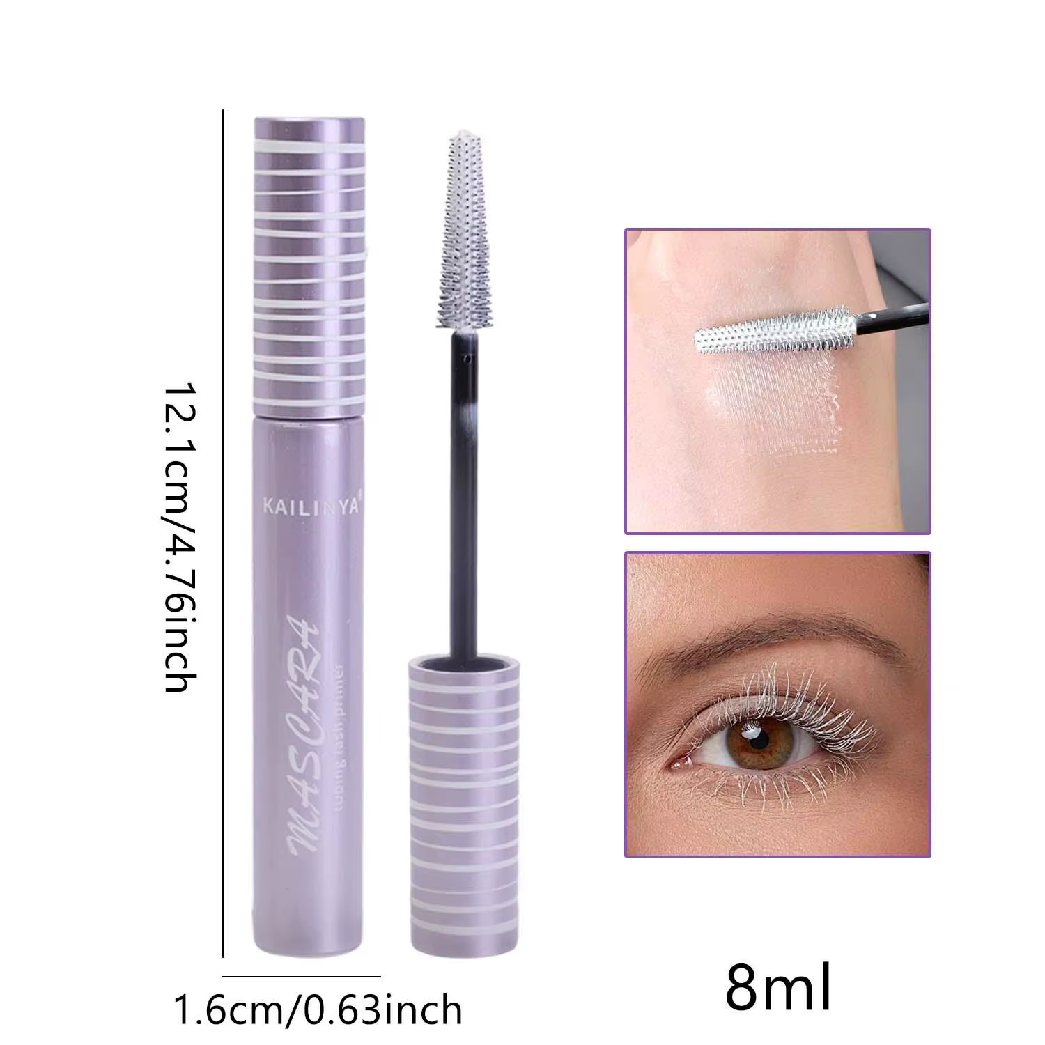 Mascara volumisant, liftant et recourbant, imperméable, séchage rapide, extension des cils, cils mul