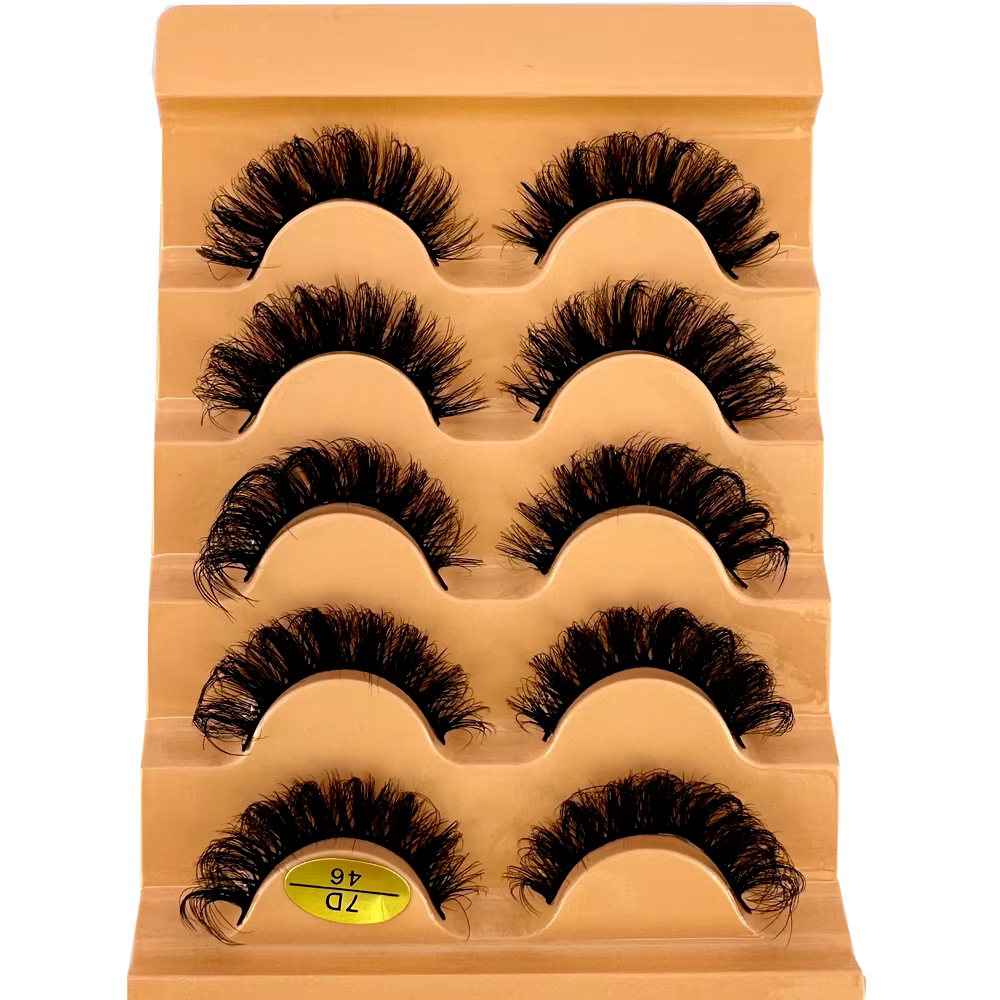 Faux Cils Naturels 3D en Forme d'Œil de Chat, Courbure en D, Moelleux, Doux, Croisés, Manga, fissura