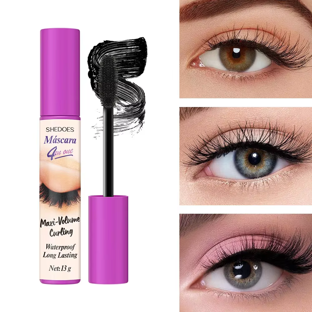 Mascara imperméable 5D pour allonger les cils, longue durée, soyeux, noir, extension de cils, maquil