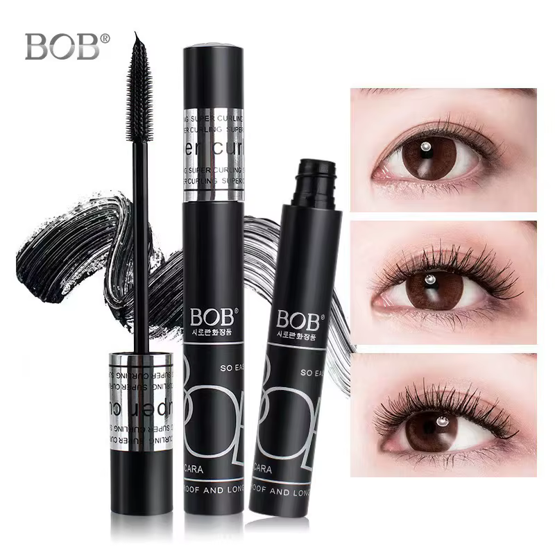 Mascara de maquillage BOB, peigne fin, imperméable et résistant à la sueur, sans taches, mince et bo
