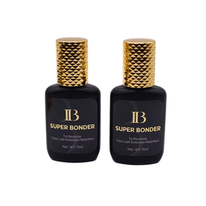 Agent de fixation de durcissement Transparent IB Super Bonder V2, 15ml, pour Extensions de cils, pri