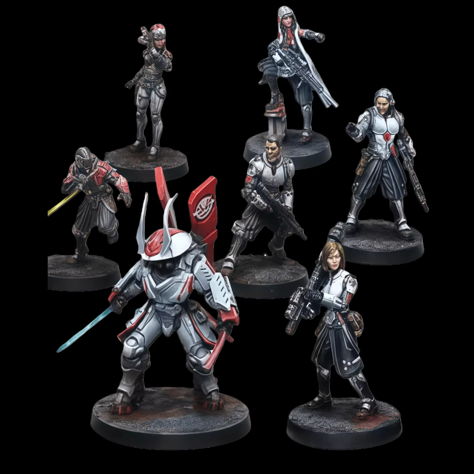 Kit en résine, GK, jeu de table, Essentials JSA Army Pack, base non peinte incluse