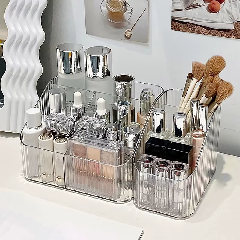 Boîte de rangement de grande capacité pour outils de maquillage, étui à pince à épiler pour extensio