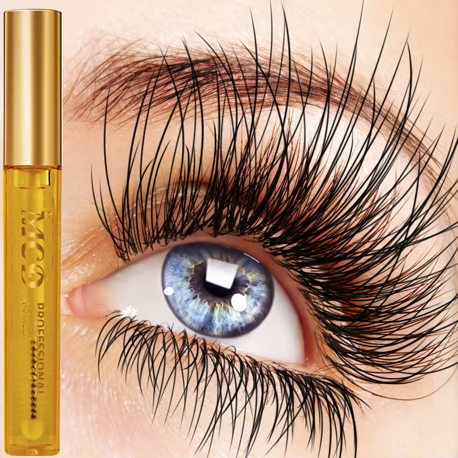 Sérum nourrissant pour rehausser les cils et les sourcils, ingrédients naturels, pour un maquillage