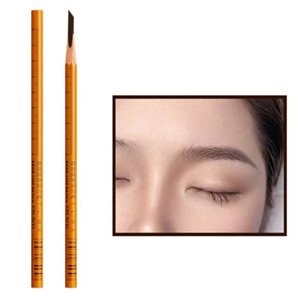 Crayon de microblading imperméable à l'eau, outil de maquillage pour les yeux