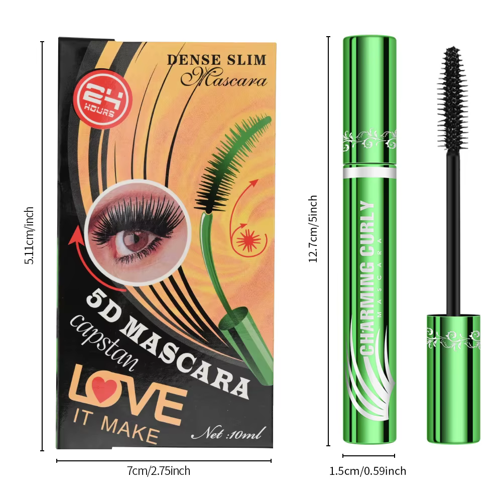 Mascara allongeant les cils, imperméable, longue durée, soyeux, noir, extension de cils, maquillage 