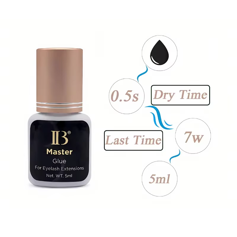5/10 pièces nouvelle colle principale IB pour Extensions de cils corée originale 5ml 0.5 Sec séchage