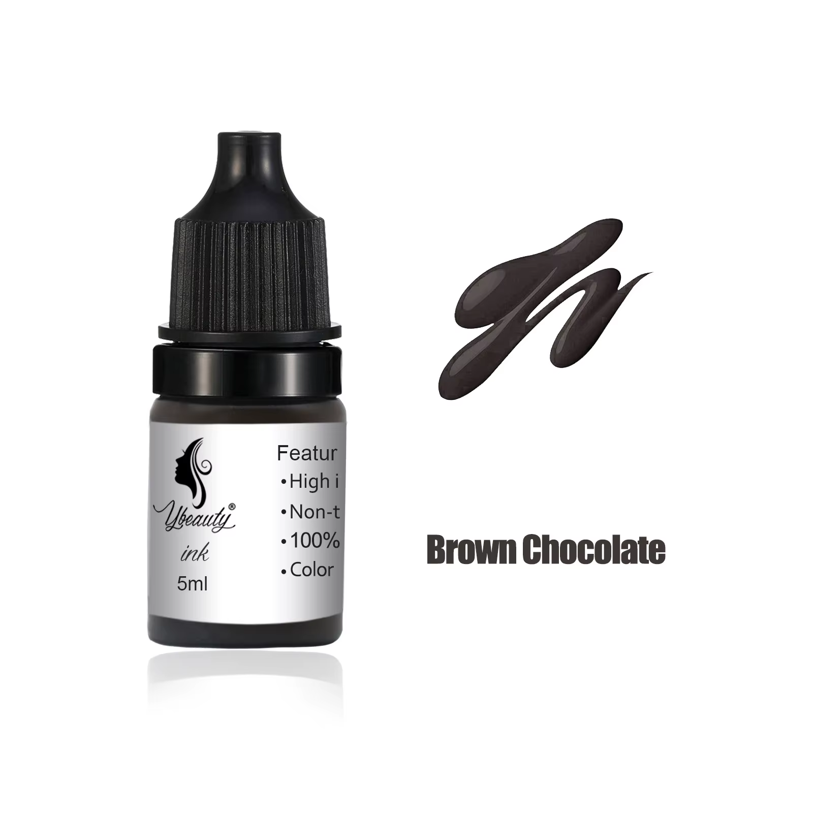 Couleur de tatouage de sourcils 5ML, crème de broderie pour débutant, facile à colorer, brouillard, 