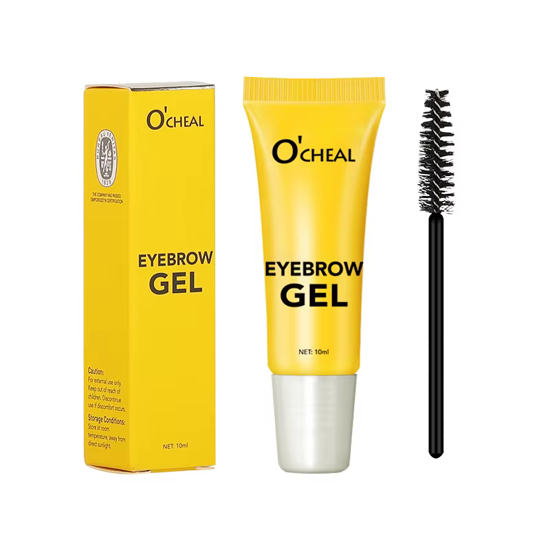 O'CHEAL Gel à sourcils 3D transparent incolore, crée des sourcils naturels, séchage rapide, imperméa