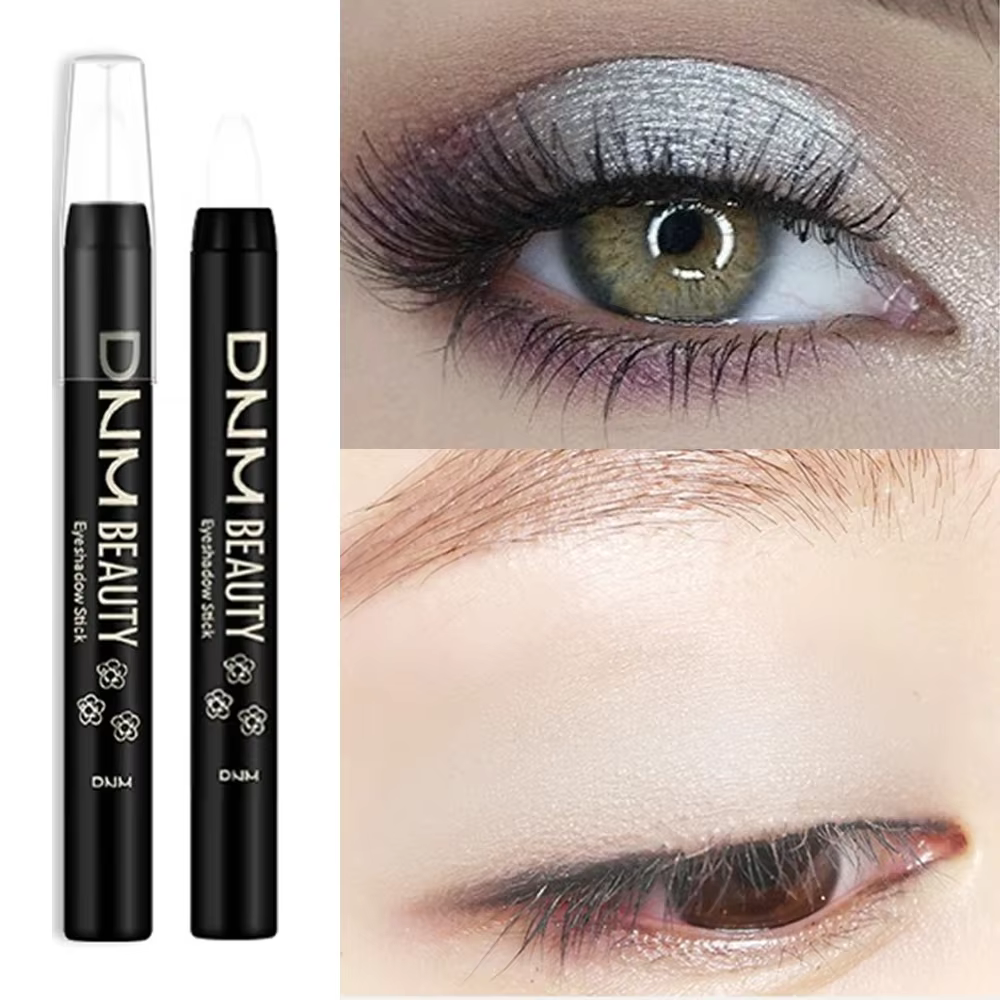 Bâton de fard à paupières scintillant, 16 couleurs, nacré, Eyeliner imperméable, stylo ver à soie, s