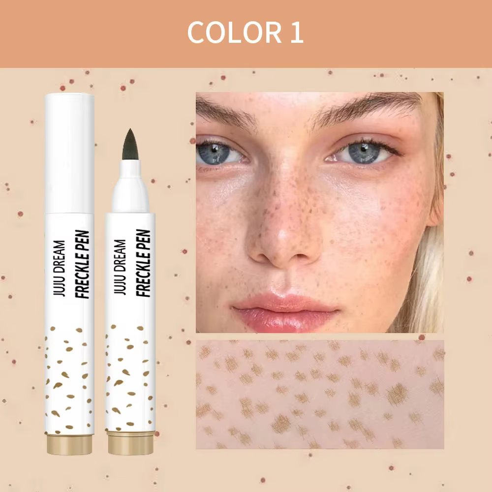 Crayon pour taches de rousseur, crayon pour taches simulées, développement de couleurs, eye-liner fa