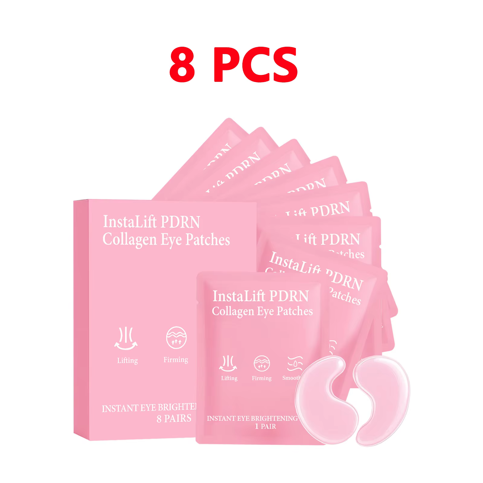 Patchs Hydrogel au Collagène pour les Yeux – Traitement Anti-Cernes & Anti-Poches, Anti-Rides & Anti