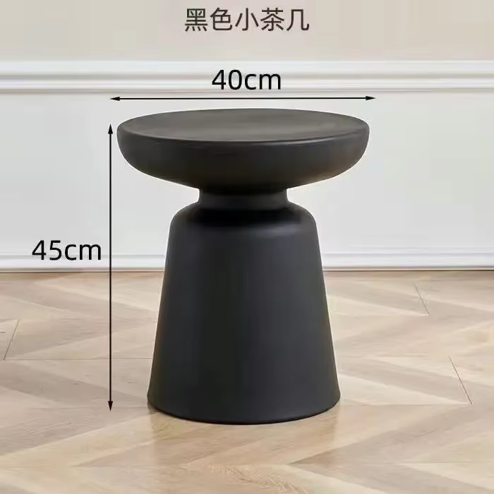 Table d'appoint de canapé nordique simple, salon, balcon, café, maison, petit appartement, design de