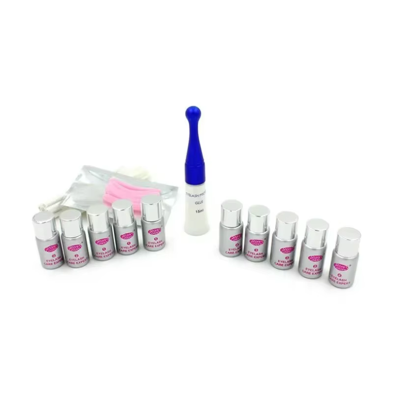 Ensemble de permanente de cils de marque Stars Colors 100%, pour faire la permanente des cils, pour