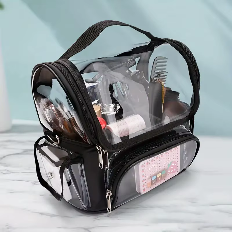 Porte-brosse de maquillage, sac à dos, étui de voyage pour maquilleur, sac de rangement cosmétique t