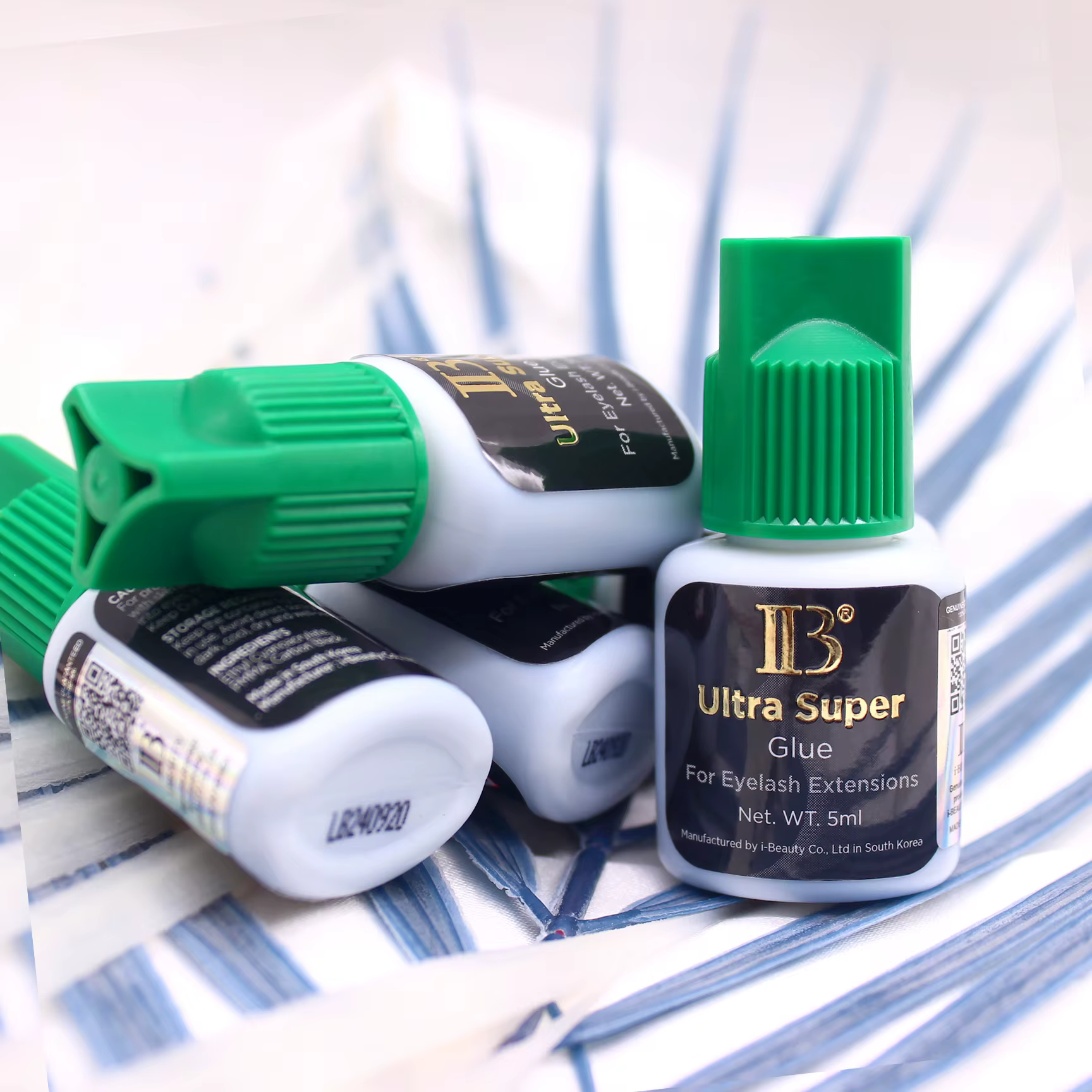 IB 5ml corée Original IBeauty Ultra Super Extensions de cils colle 5ml IB capuchon vert faux cils co