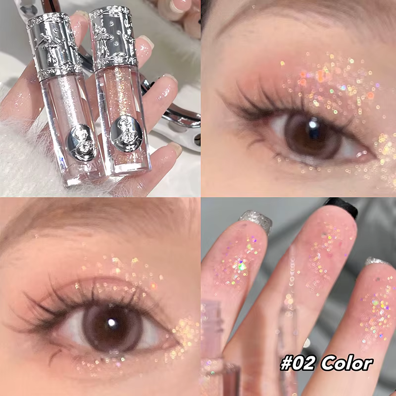 Balletism Glitter Liquid Eyeshadow Pearly Fine Shimmer Long Lasting Sparkling High Gloss Sequin Eye