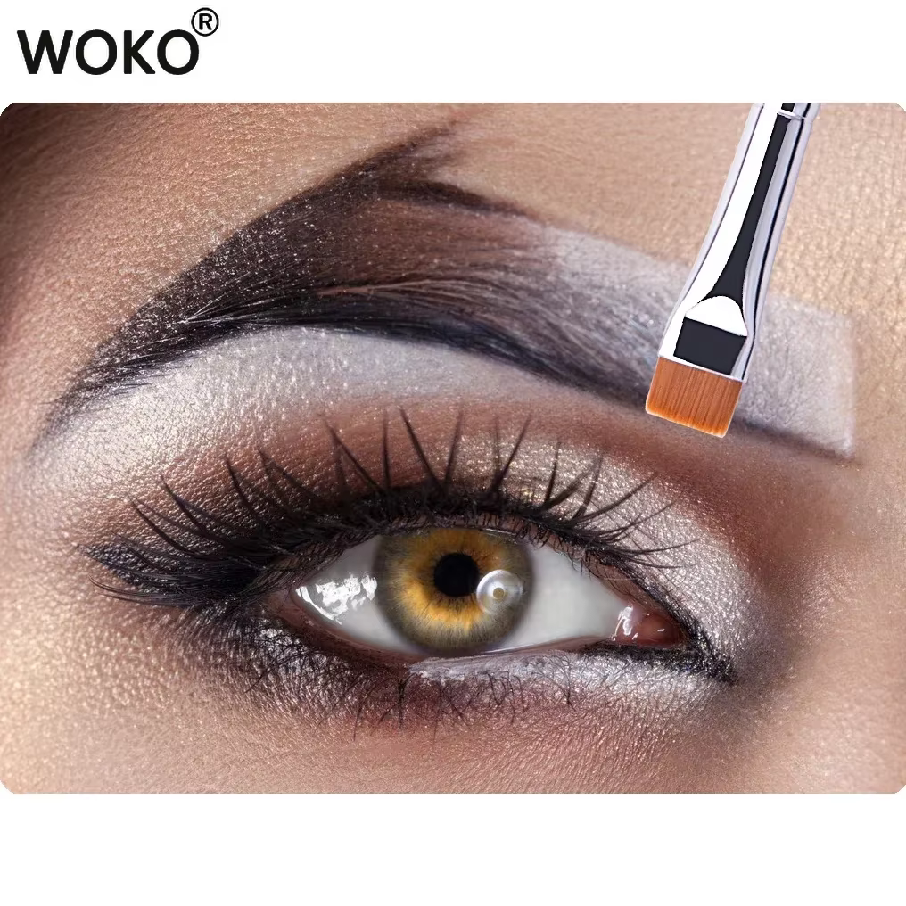 212 pinceau à sourcils plat pinceaux de maquillage à sourcils ultra-minces pinceau Eyeliner plat min