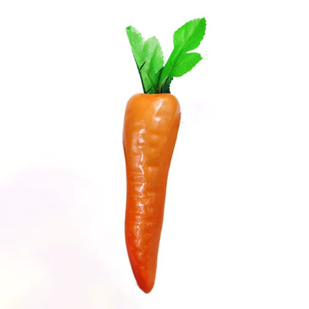 Carotte artificielle en mousse 3D, modèle de carotte DIY, accessoires de déguisement de légumes fact