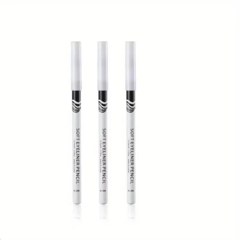 Crayon Eyeliner blanc mat à séchage rapide, 3 pièces, stylo Eyeliner lisse et imperméable, longue du