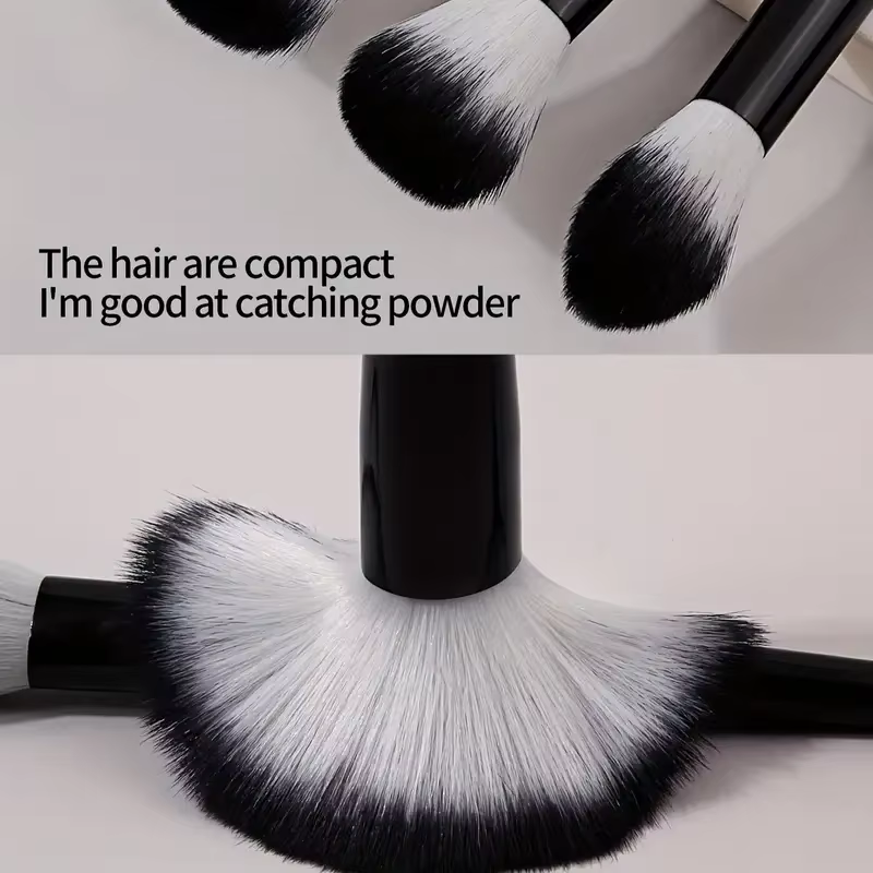 Ensemble de pinceaux de maquillage professionnels, 13 pièces, détails doux, Blush, surligneur, fond