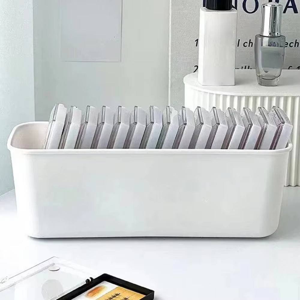 Boîte de rangement pour faux cils, 1 pièce, avec organisateur d'outils d'extension de cils, étui pou