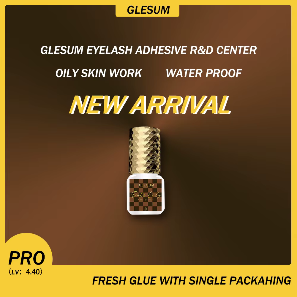 Glesum – colle sèche Duke Lady 0.5s, nouveau Style, Super qualité, sans Latex et faible irritation,