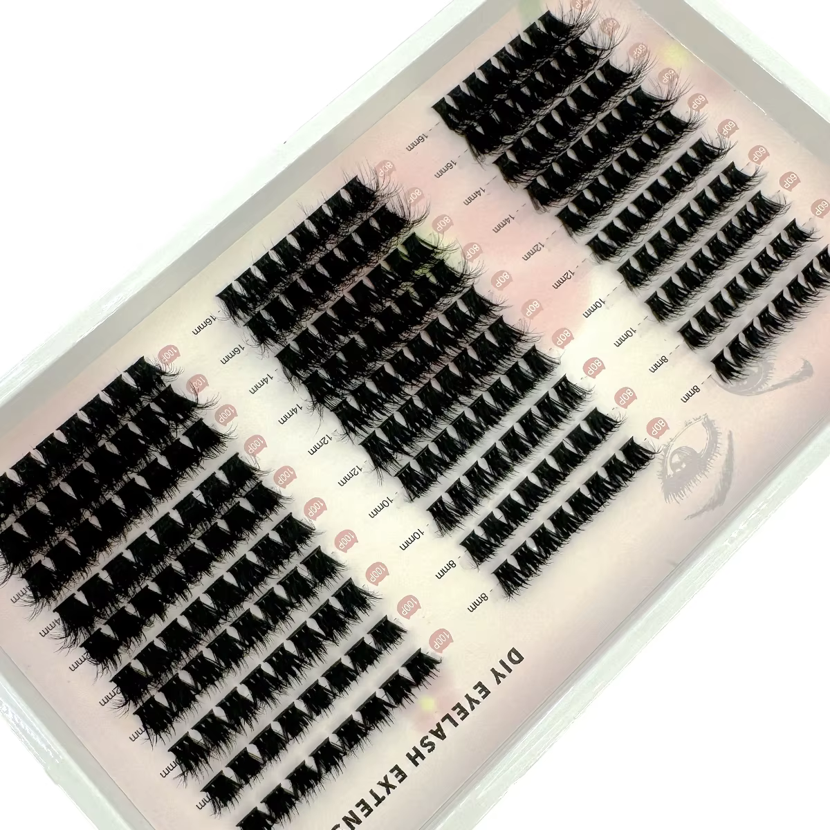 Nouveau greffage 3D 10 rangées 60P + 80P + 100P auto-greffage bricolage emballage de grappe mixte ma