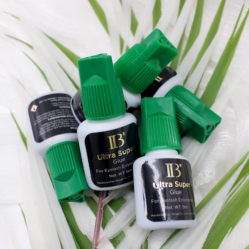 Colle IB Ultra Super originale coréenne pour Extensions de cils, 5ml, professionnelle, capuchon vert