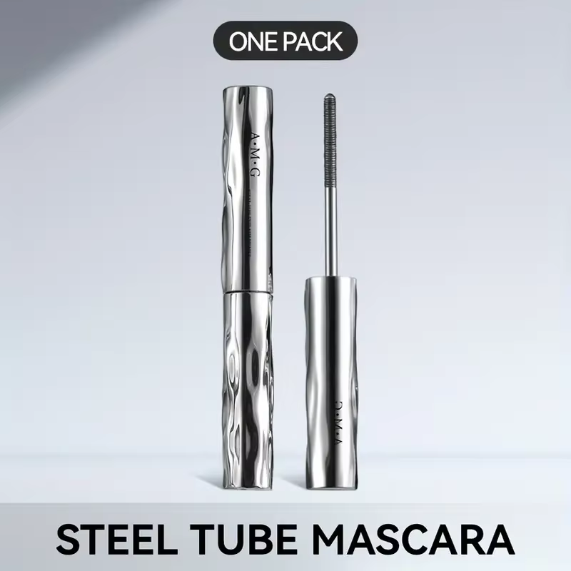 Mascara en tube d'acier-brosse spirale spéciale, mascara en fibre de soie imperméable et durable, ga