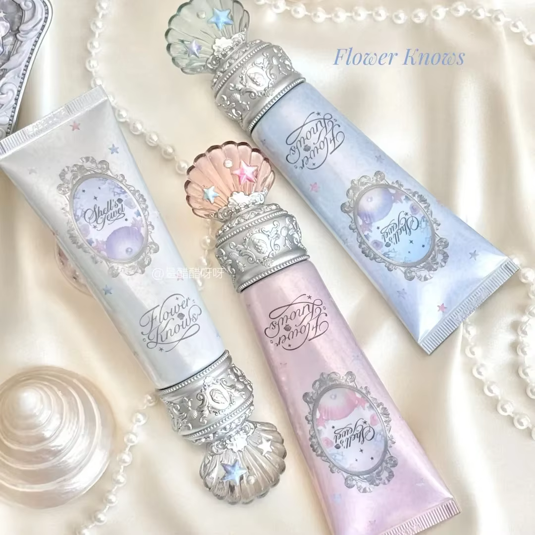 Base de Maquillage Flower Knows Shells Jewel Radiance Hydratante Longue Tenue Vegan et Non Testée su