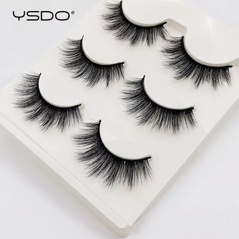 YSDO-Demi-cils naturels 3D, faux cils complets, cils oeil de chat, extension de faux cils, outils de