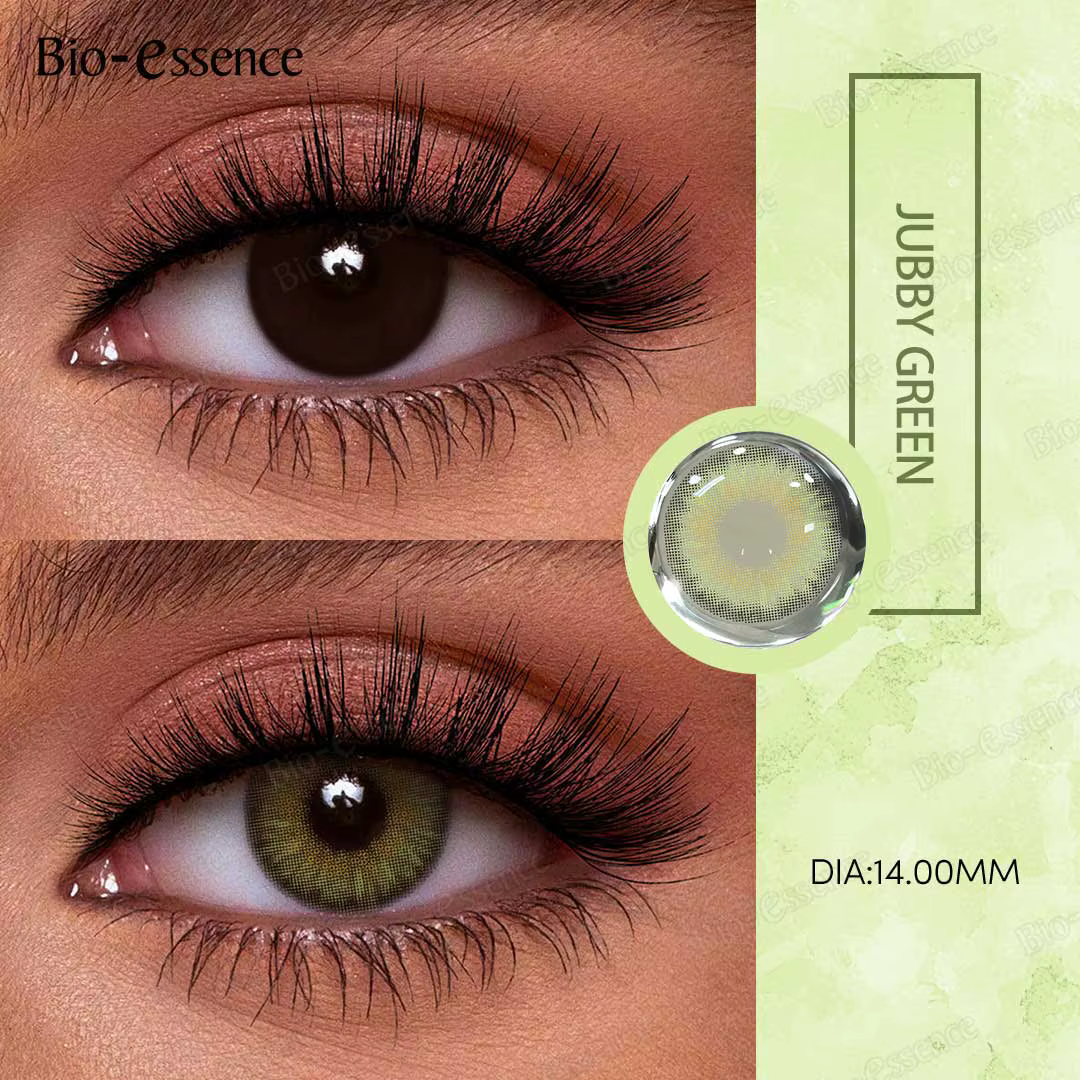 2025 nouvelles lentilles de Contact de couleur naturelle bio-essence pour les yeux 1 paire de lentil