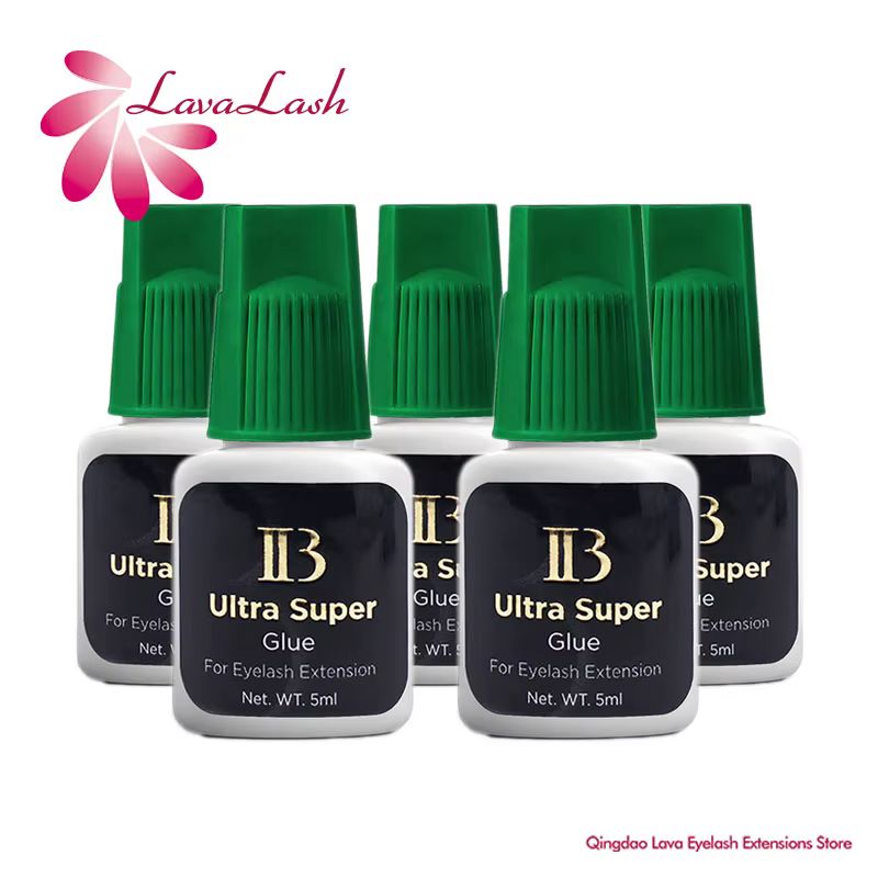IB 5ml corée Original IBeauty Ultra Super Extensions de cils colle 5ml IB capuchon vert faux cils co
