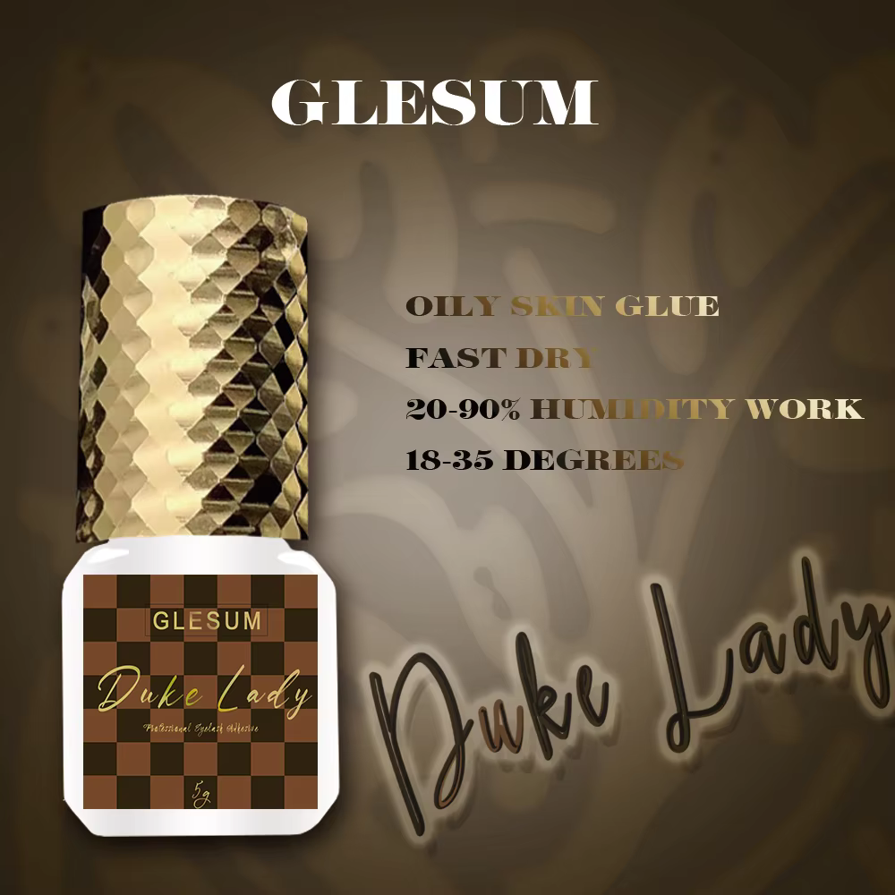 Glesum – colle sèche Duke Lady 0.5s, nouveau Style, Super qualité, sans Latex et faible irritation,