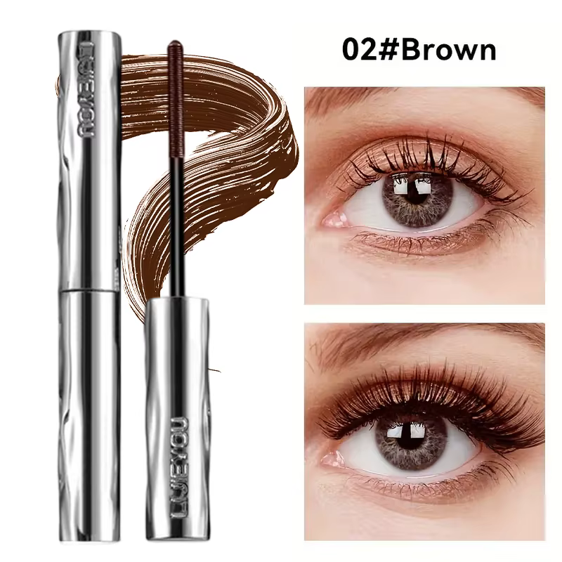 Mascara tube en acier formule imperméable et résistante à la sueur épaissit et allonge la boucle, ef