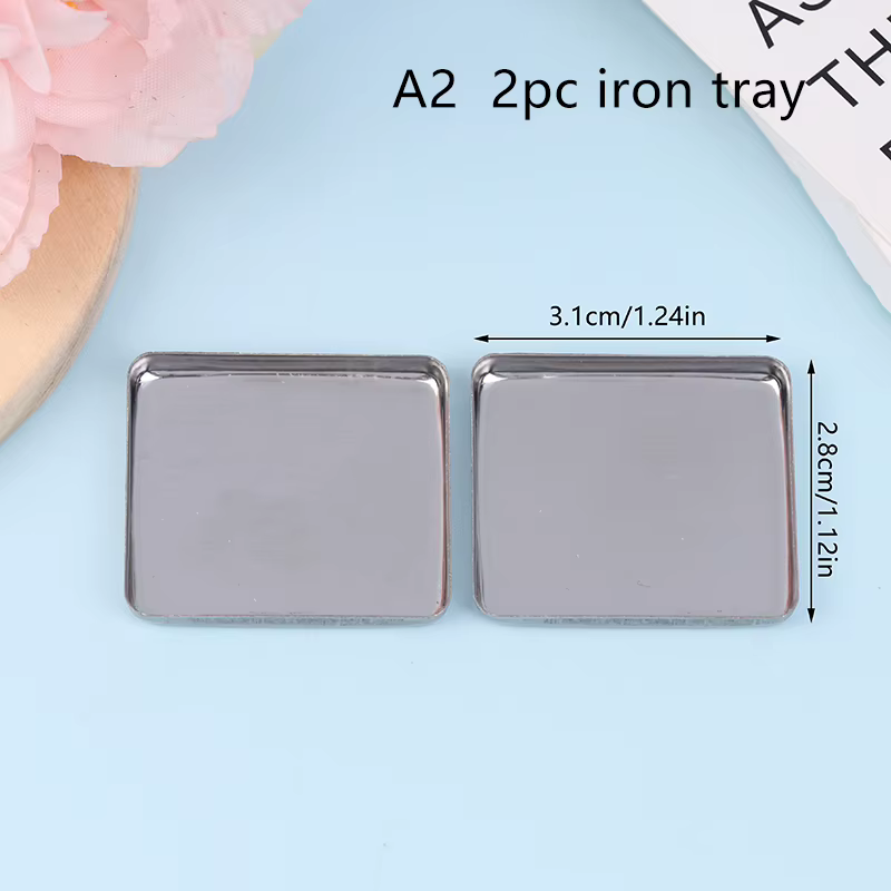 1/2/3/4/6 pièces poêles de fard à paupières vides Palettes de maquillage Palette carrée vide étuis e
