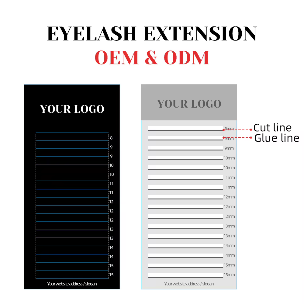 Extensions de cils individuels classiques YY Lashes avec logo personnalisé OEM&ODM – Créez votre pro