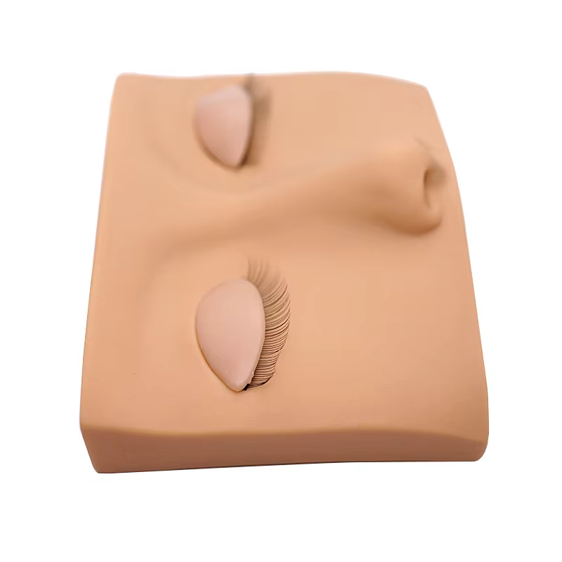 Tête de Mannequin pour Extension de cils, accessoires de maquillage avec paupières de remplacement a