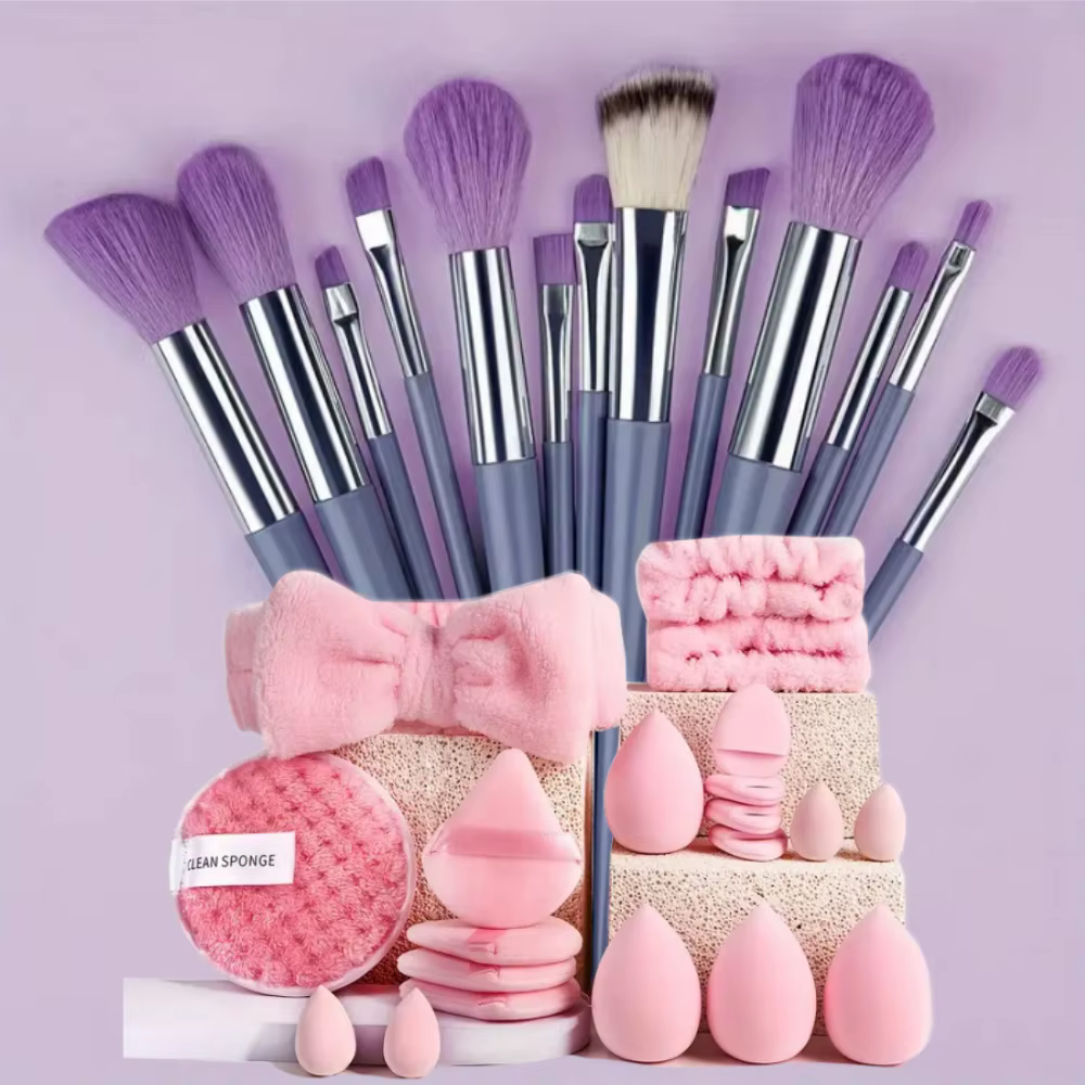 Ensemble de pinceaux de maquillage, 13 pièces, fard à paupières, fond de teint, surligneur, correcte