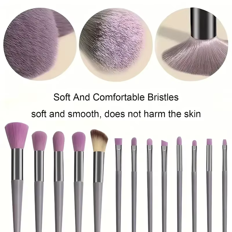 Ensemble de pinceaux de maquillage, 13 pièces, fard à paupières, fond de teint, surligneur, correcte