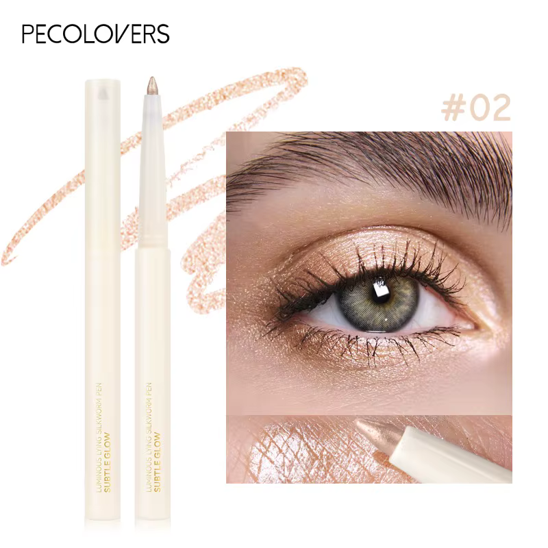 Stylo pour les yeux 6 couleurs, surligneur pour éclaircir les yeux, imperméable et résistant à la su
